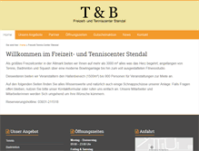 Tablet Screenshot of freizeitcenter-stendal.de
